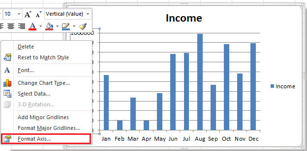 excel axis millions format chart Excel? axis to labels thousands/millions format in as How