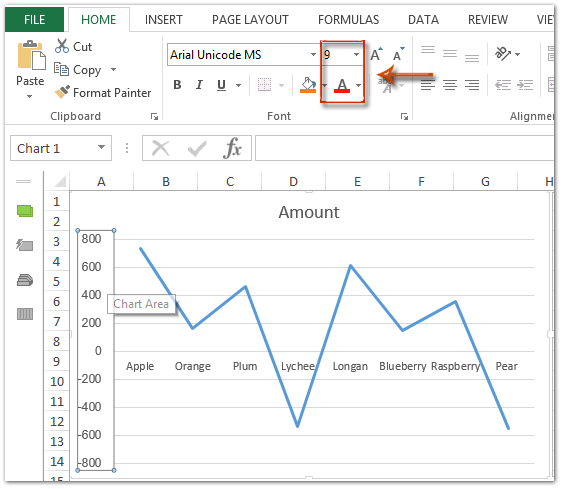 how-to-change-chart-axis-labels-font-color-and-size-in-excel