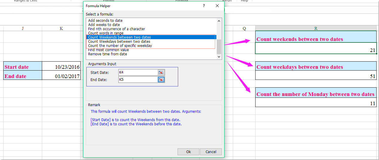 how to calculate total year month and days in excel