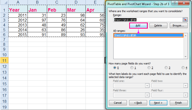 doc convert matrix to list 4