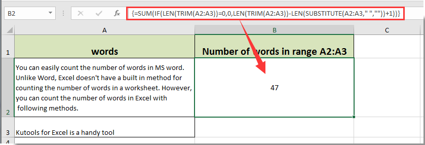 doc count words in cell 02