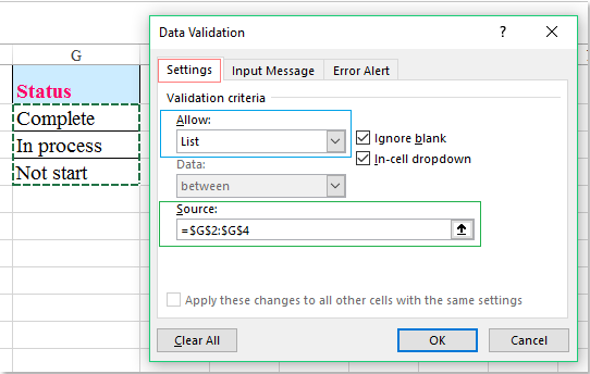 how to make a todo list in excel