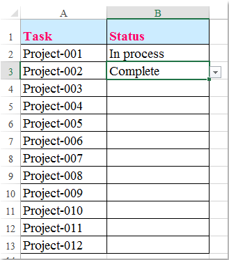 how to create a todo list in excel