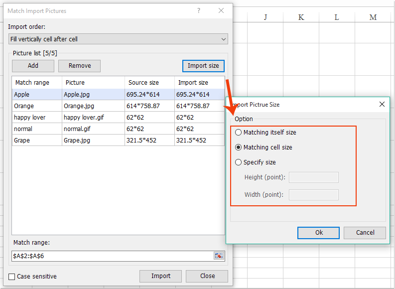 How To Display Images From A Range Of File Paths In Excel 1912