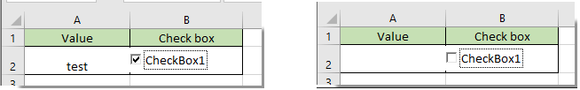 How to change a specified cell value or color when checkbox is checked ...
