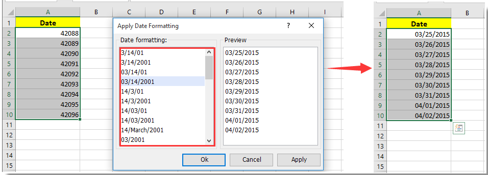 Excel Date Serial Number Calculator