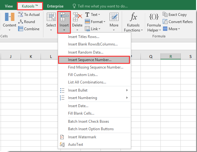 How to fill down IP Address with increment in Excel?