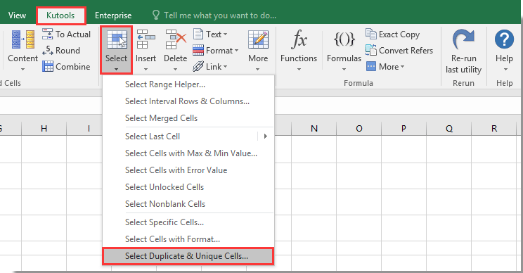 How To Hide Duplicate Records In Columns In Excel 