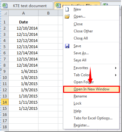 How to open Excel workbooks in new windows (open multiple windows)?