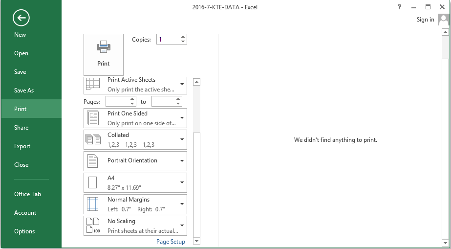 blank excel spreadsheet