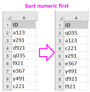 in to sort excel formula alphabetically in alphabetically data to numerically Excel? sort then How