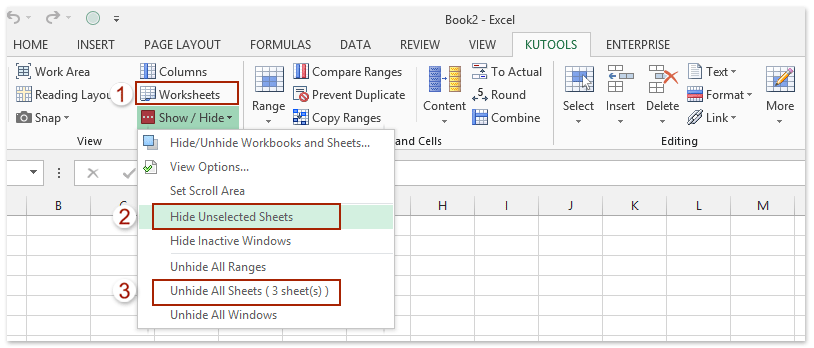 column filter excel remove from option quickly How unused to hide and rows, columns in Excel? cells,