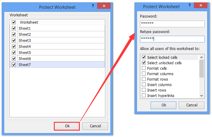 password sheet template