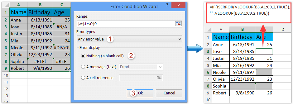 How to clear cells if they appear blank but are not in Excel?