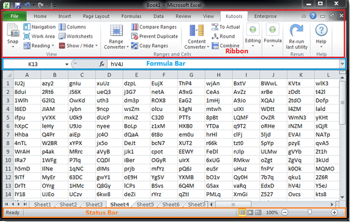 how to switch to full screen in excel excel work