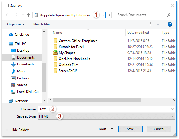 how to open a template in outlook 2010