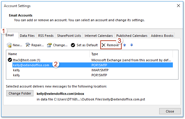 Delete Account Microsoft Outlook Mac