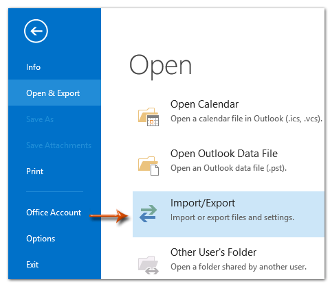 How to open pst file in outlook