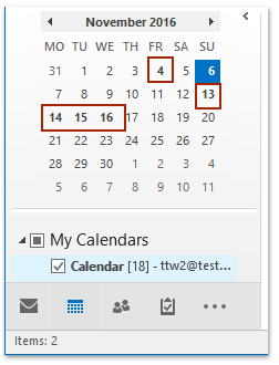 Office 2016 for mac calendar peek