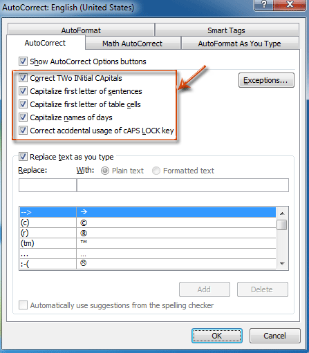turn off autocorrect in outlook turn off autocorrect in outlook