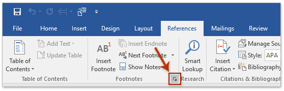 microsoft word endnote numbering mac