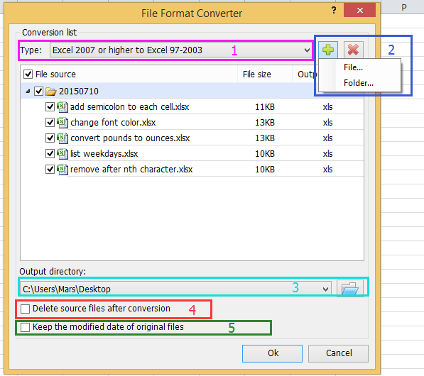 xlsx 2003 to convert office to in XLS or multiple files files XLSX PDF Quickly convert